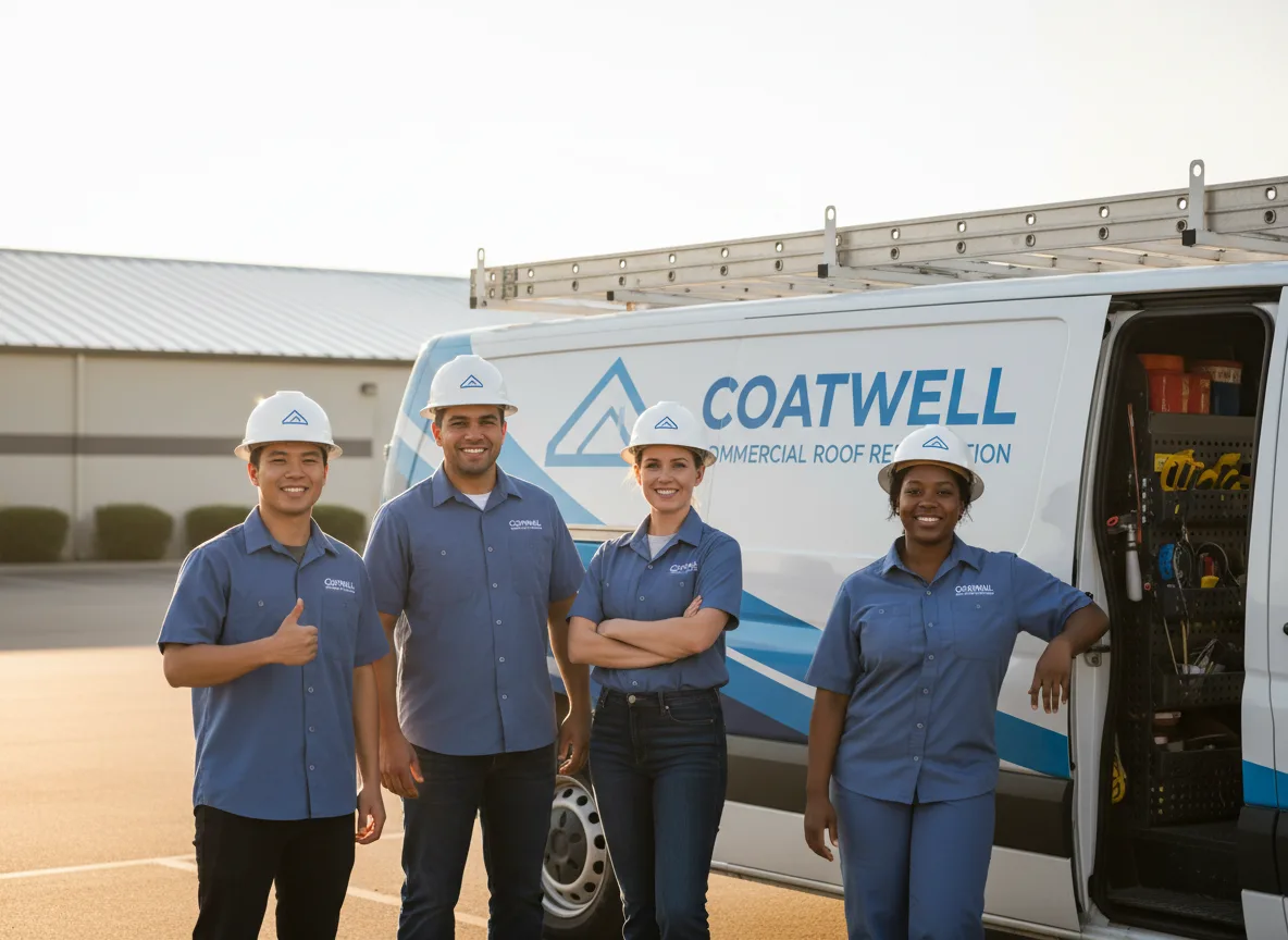 Commercial roof coating company in Sugar Grove, IL